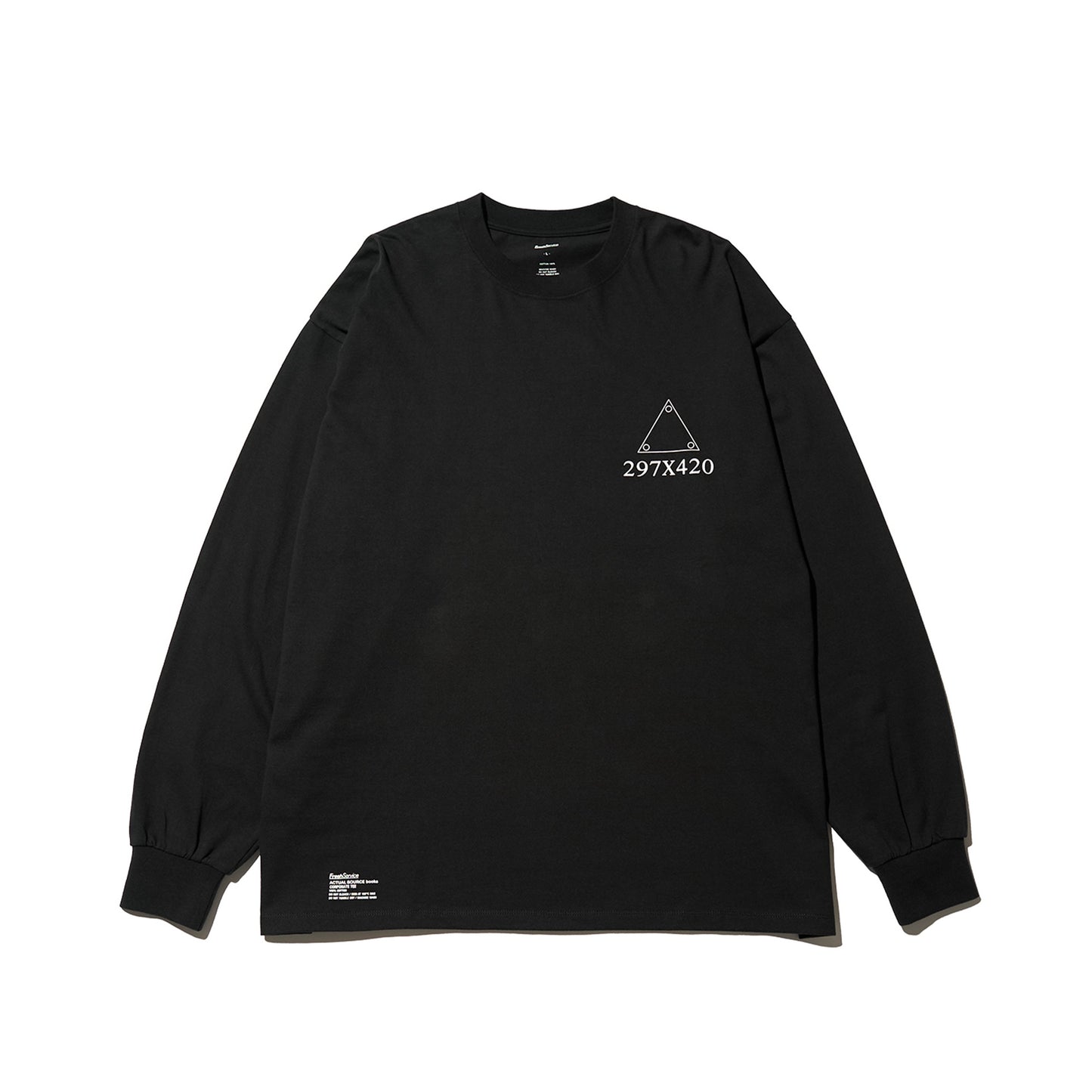 Actual Source × FreshService CORPORATE L/S TEE “A-SERIES”