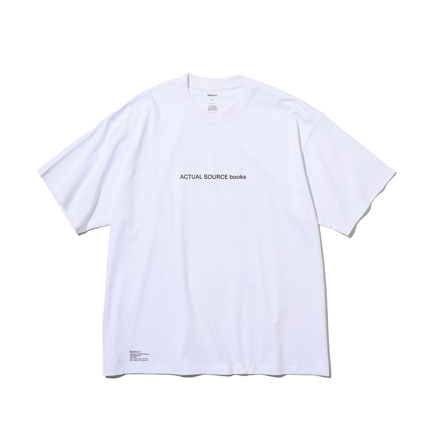 Actual Source × FreshService CORPORATE S/S TEE “BOOK STACK”