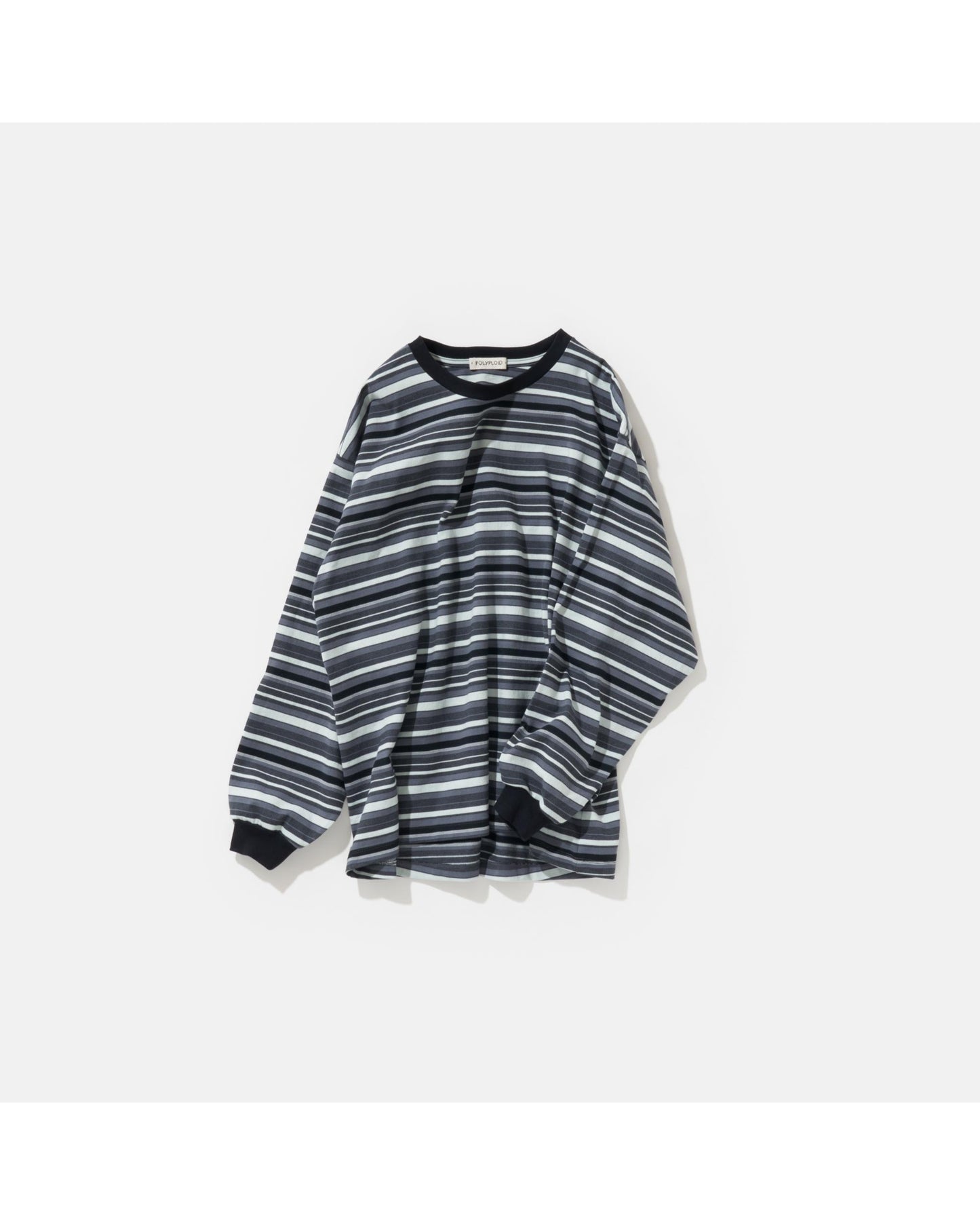 OVERSIZE LONGSLEEVE B  BLACK/WHITE