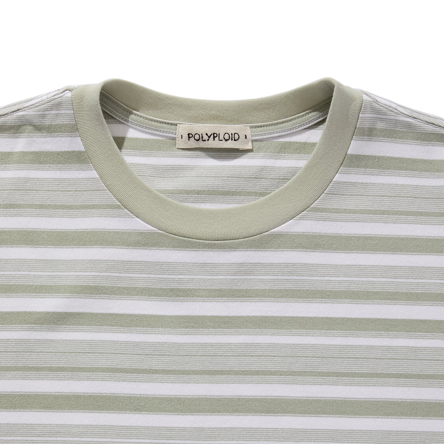 T SHIRT B SAGE/WHITE