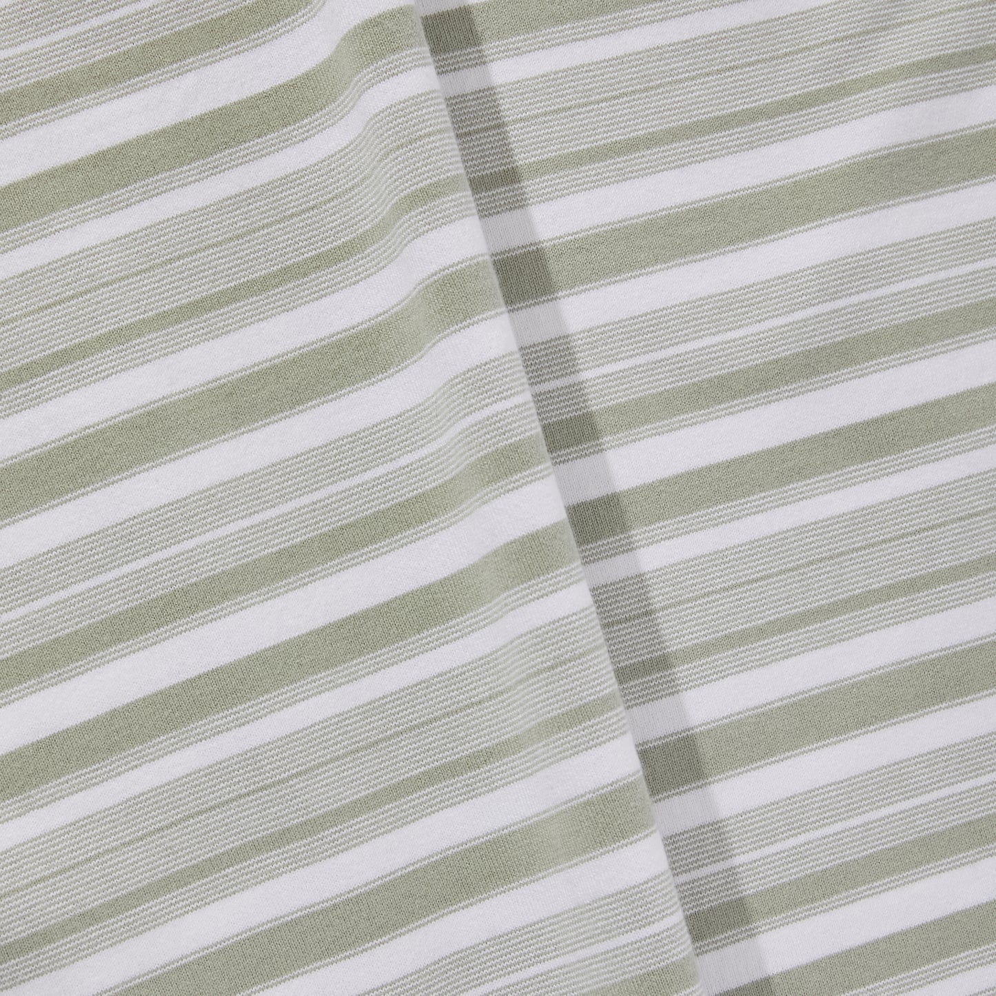 T SHIRT B SAGE/WHITE