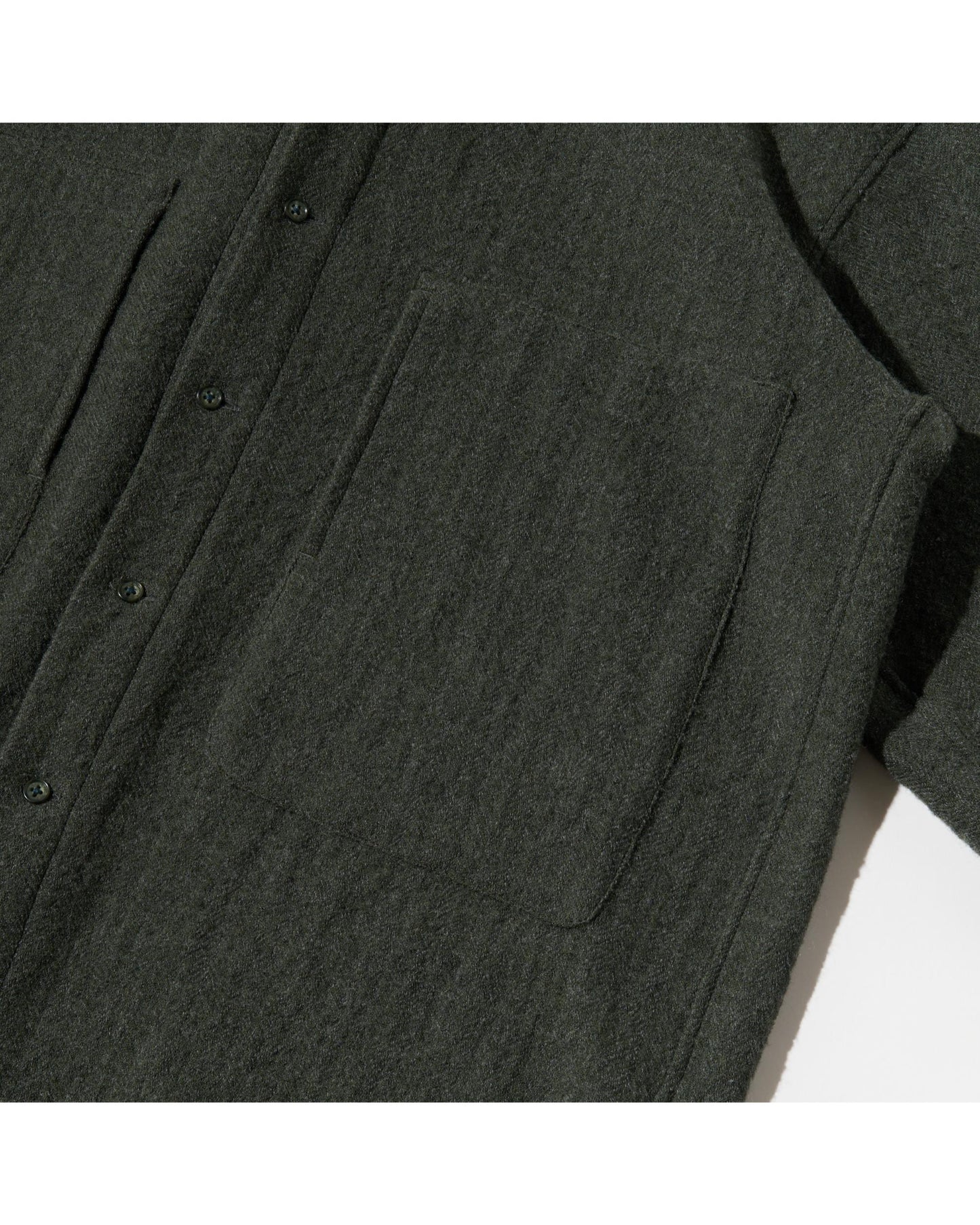 SHIRT JACKET  C  DARK GREEN