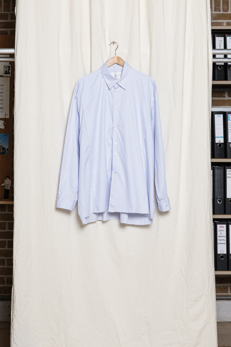POCKET SHIRT BLUE/WHITE STRIPE