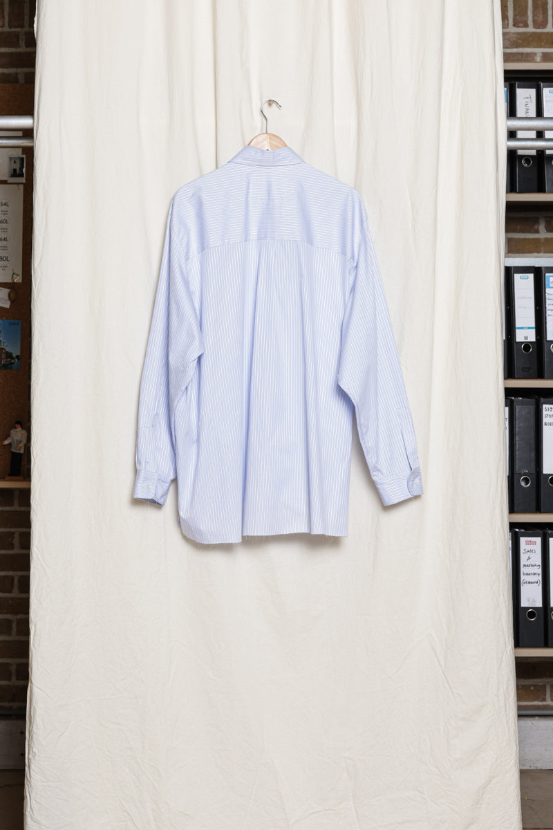POCKET SHIRT BLUE/WHITE STRIPE