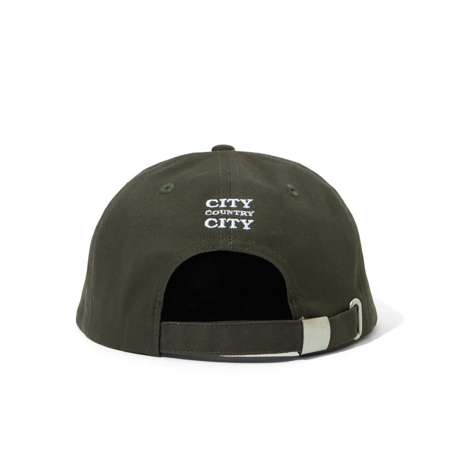 CITY COUNTRY CITY× AVIREX_EMBROIDERED LOGO COTTON TWILL CAP