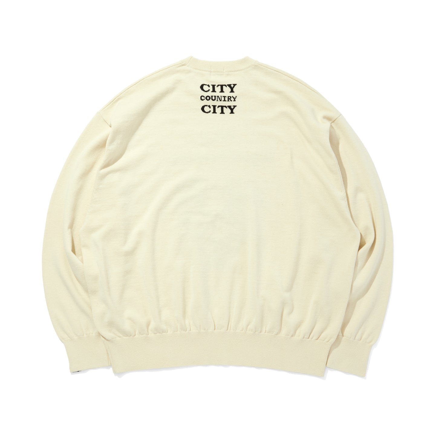 CITY COUNTRY CITY × WAR_JACQUARD KNIT