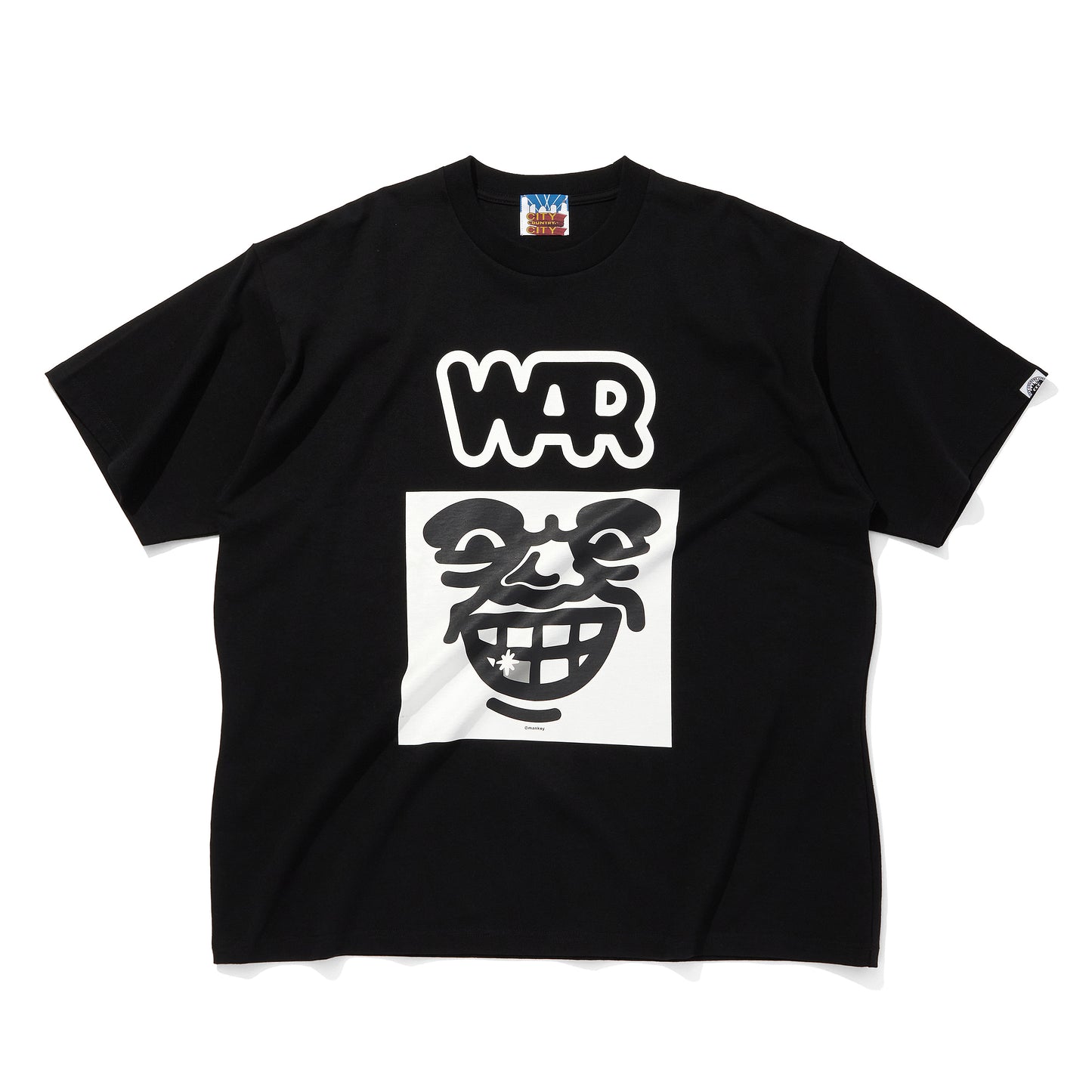 CITY COUNTRY CITY × WAR_COTTON T-SHIRTS_MANKEY
