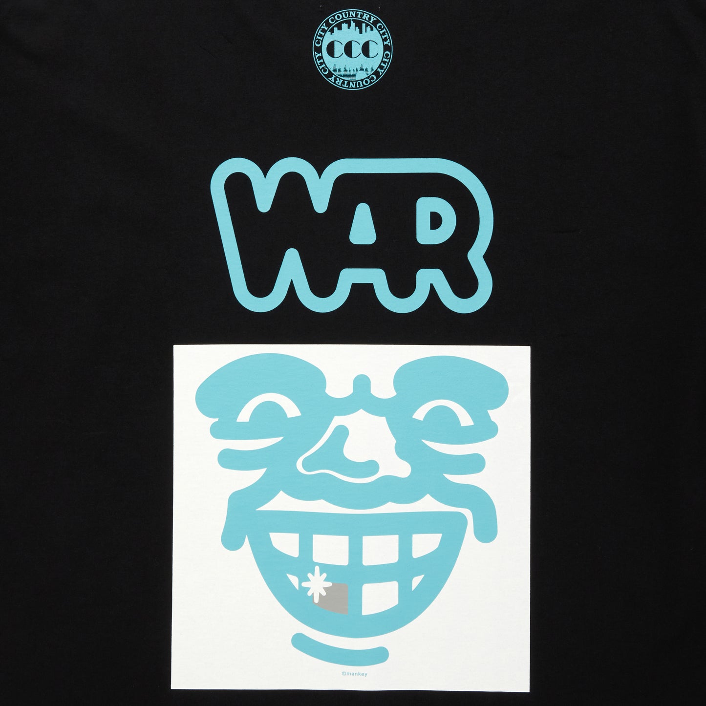 CITY COUNTRY CITY × WAR_COTTON L/S T-SHIRT_MANKEY