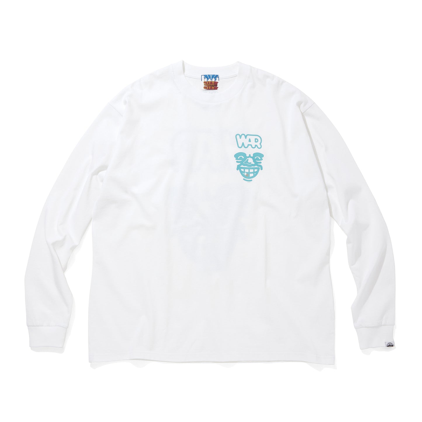 CITY COUNTRY CITY × WAR_COTTON L/S T-SHIRT_MANKEY