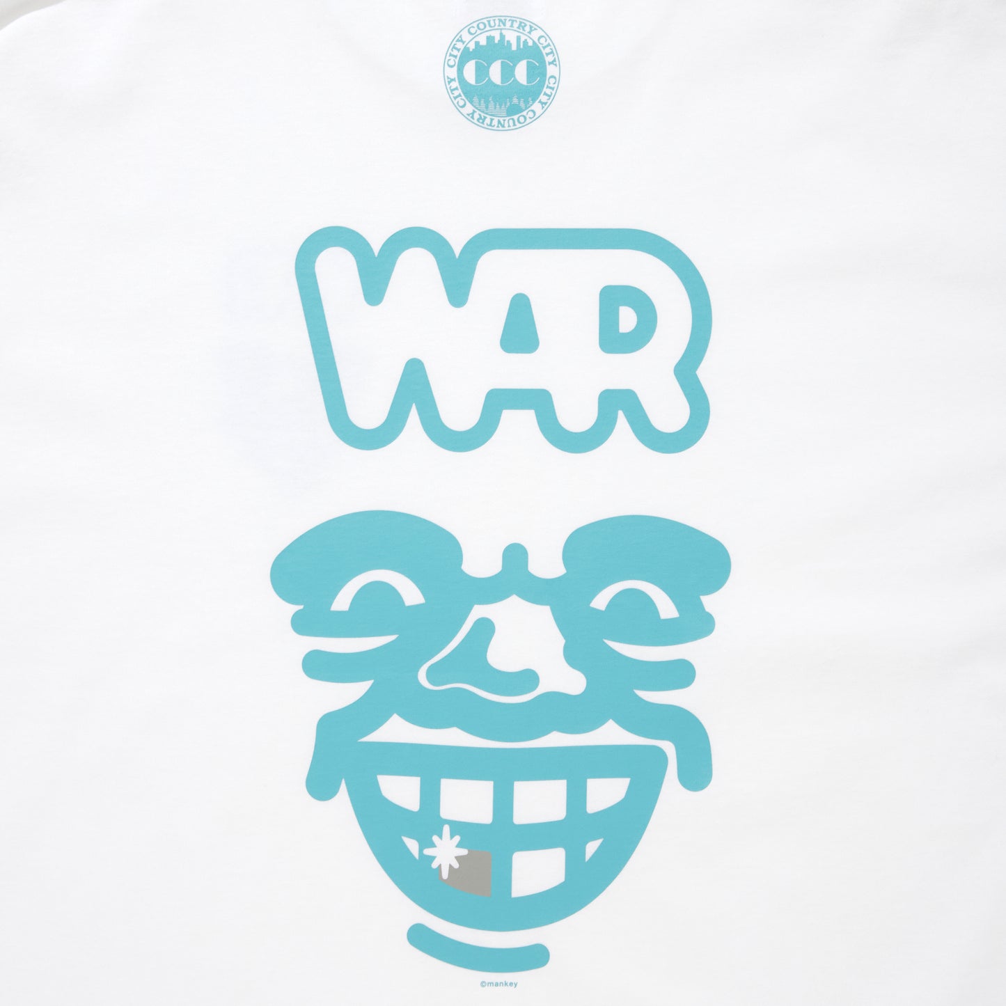 CITY COUNTRY CITY × WAR_COTTON L/S T-SHIRT_MANKEY