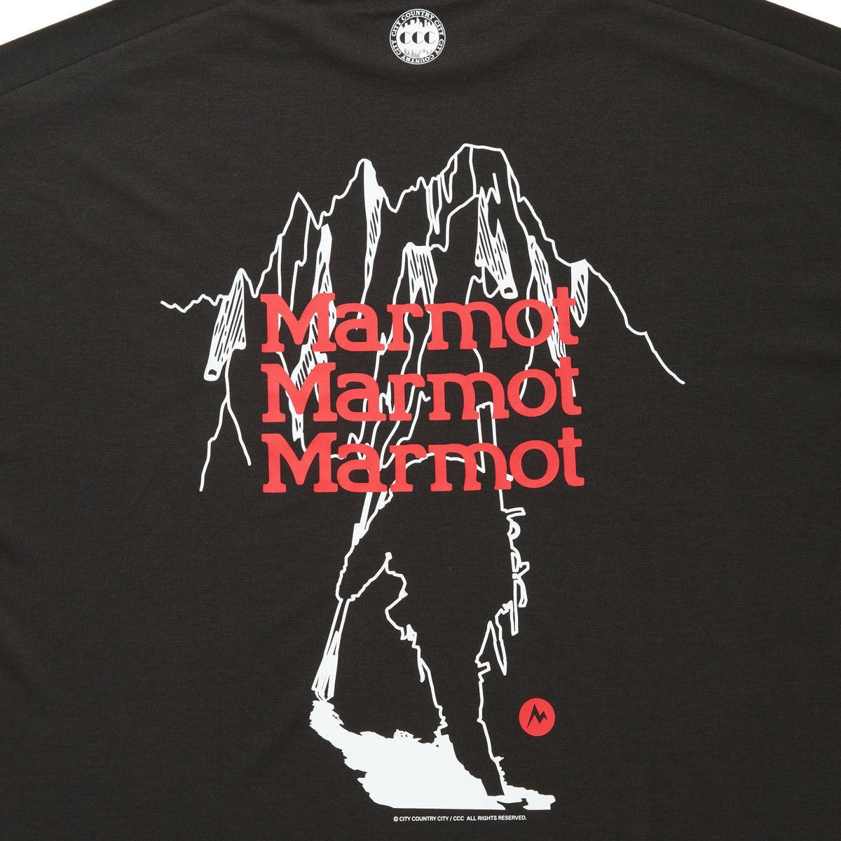 CITY COUNTRY CITY ×Marmot_MC EVERYWHERE L/S T-SHIRT