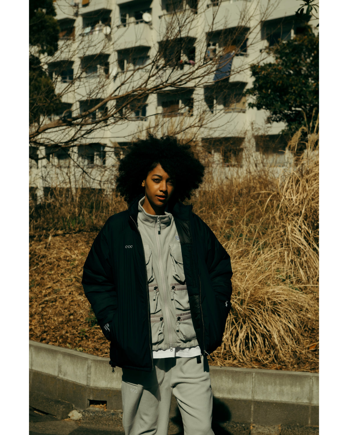 CITY COUNTRY CITY × Marmot_MC POLARTEC FLEECE JACKET