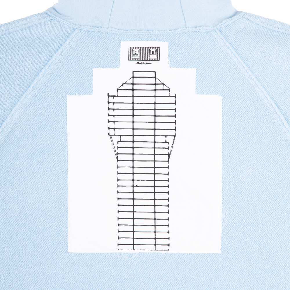 SOLID BIG HEAVY ZIP HOODY