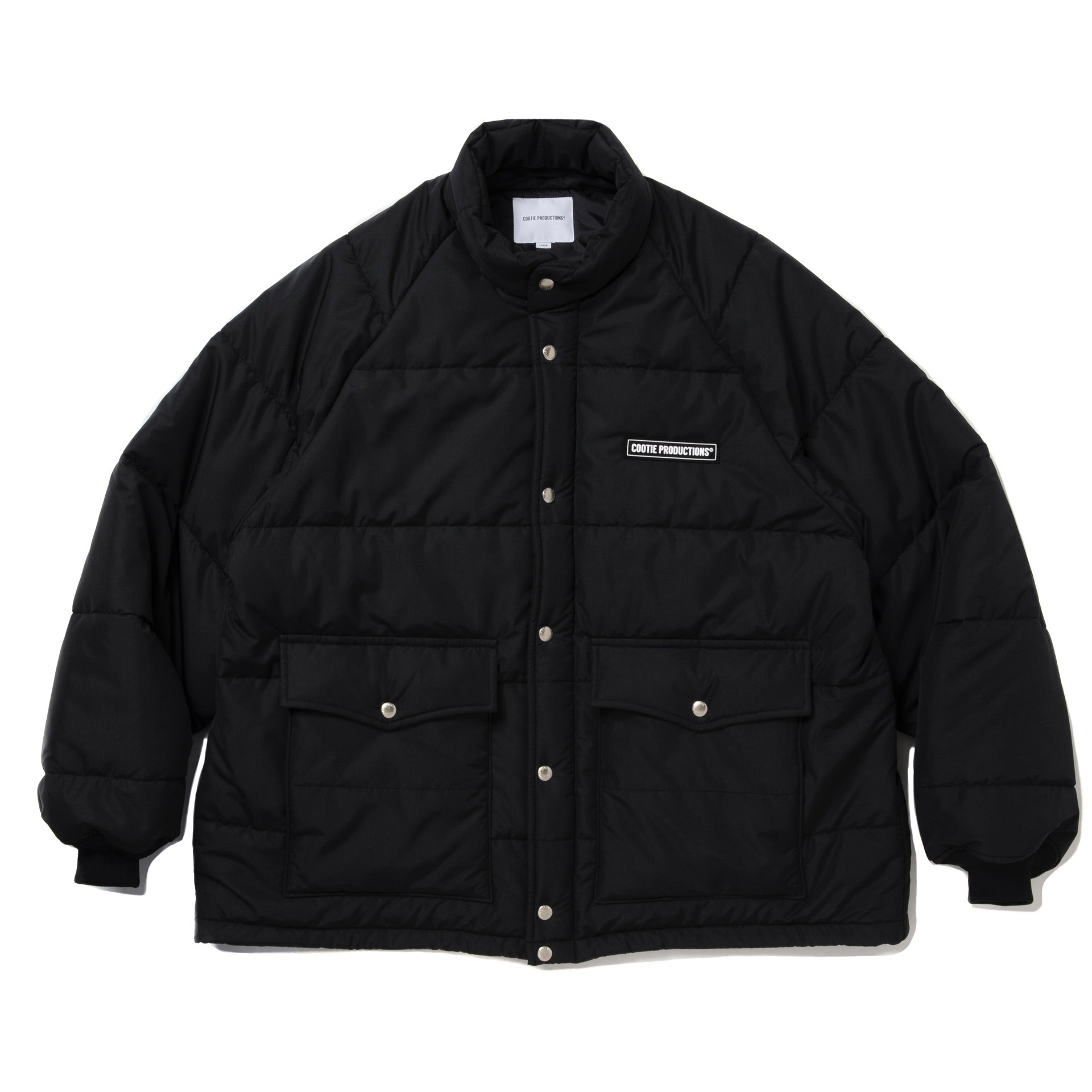 ジャケット・アウター Error Fit Padded Bench Coat (BLACK) M Error Fit Padded Racing Jacket – TIME AFTER TIME