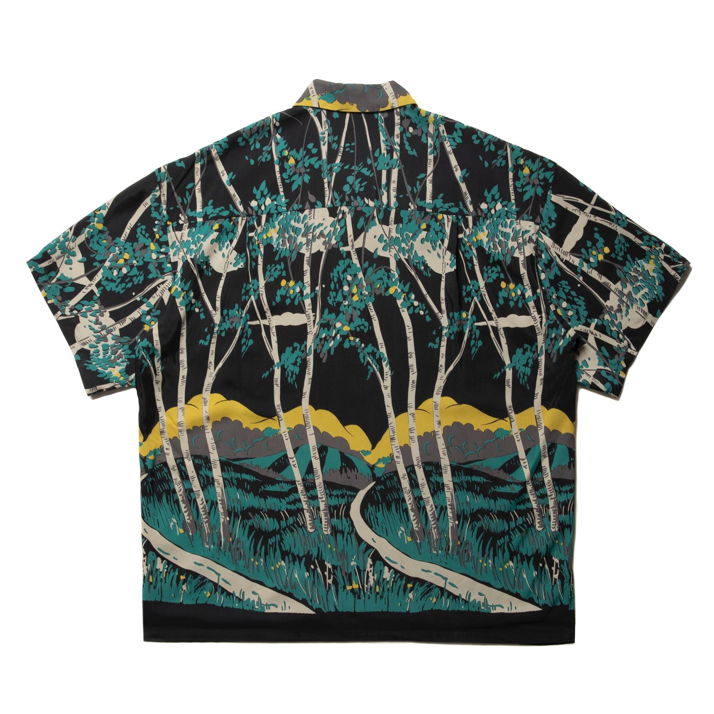 Rayon Open Collar S/S Shirts