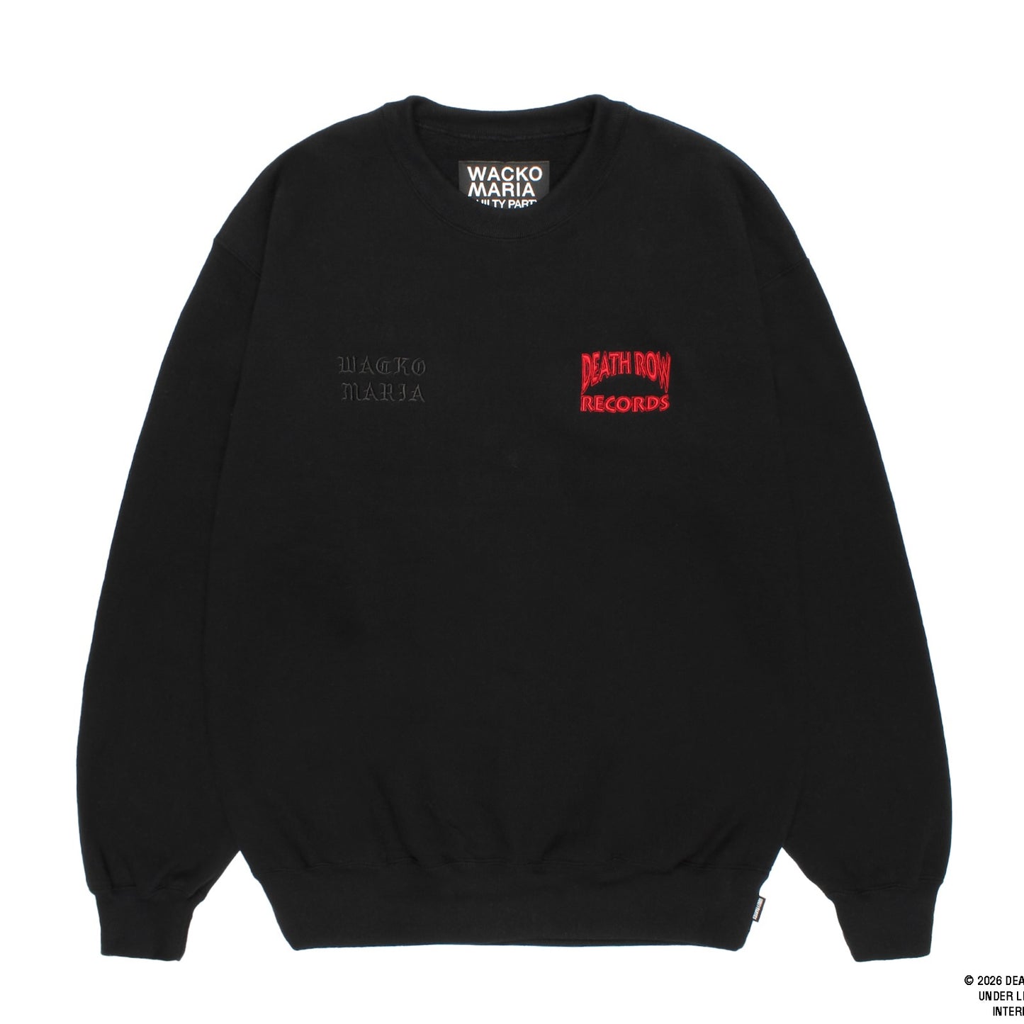 DEATH ROW RECORDS / HEAVY WEIGHT CREW NECK SWEAT SHIRT