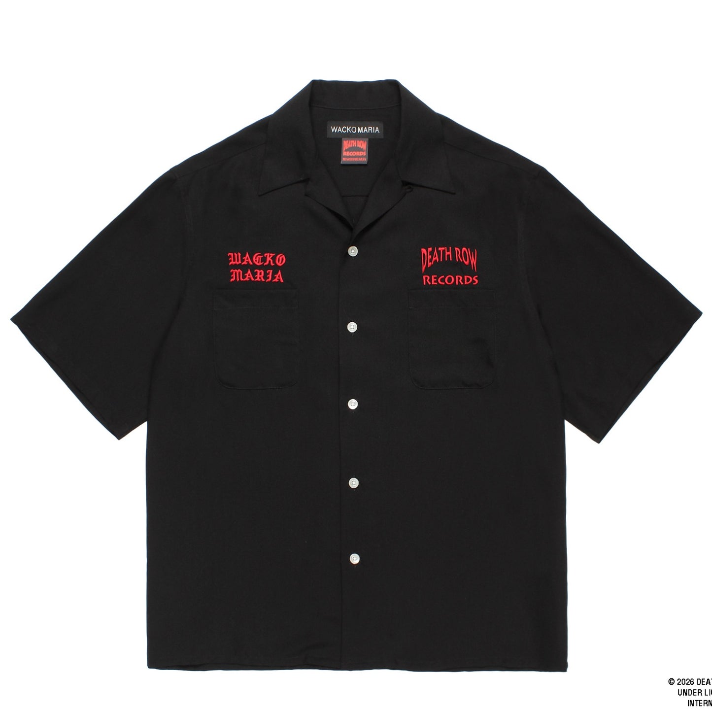 DEATH ROW RECORDS / 50'S SHIRT S/S