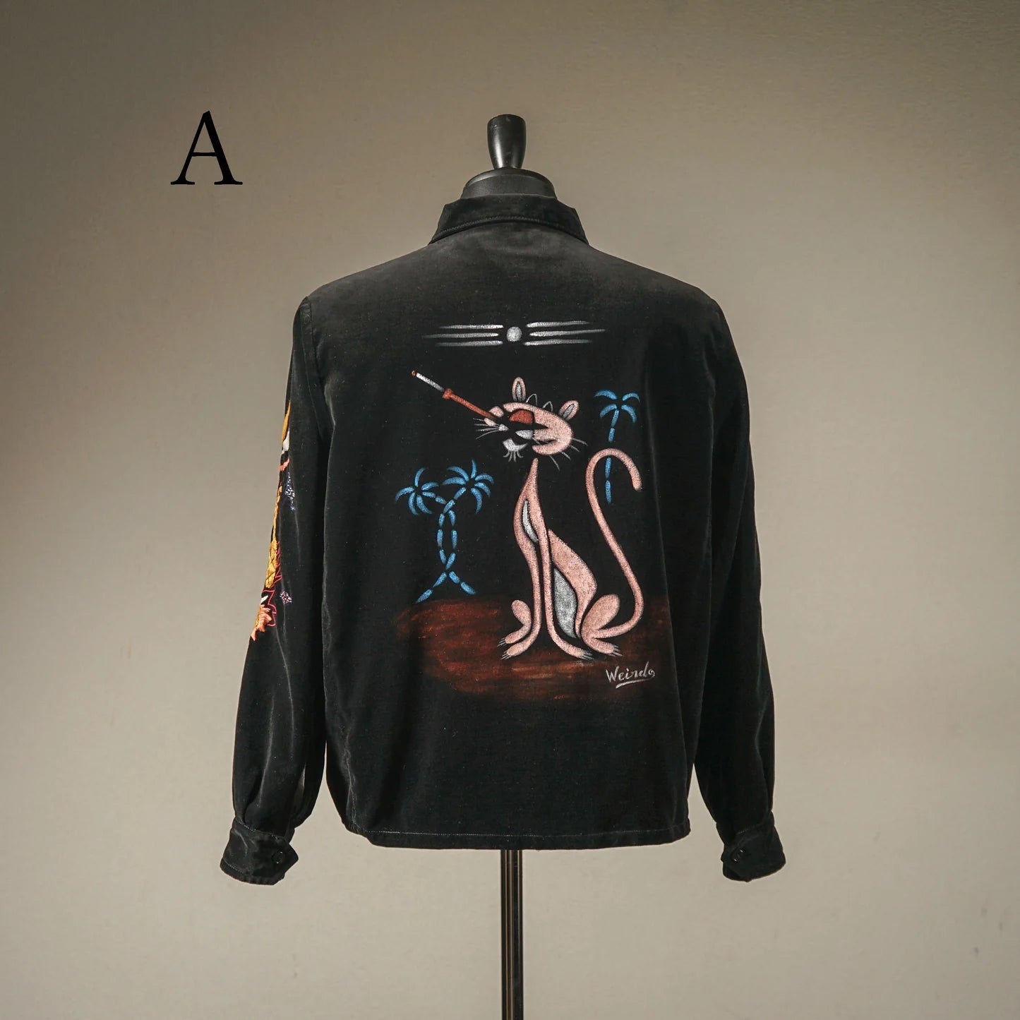 SOUVENIR - JACKET "VELVETEEN PAINTING"