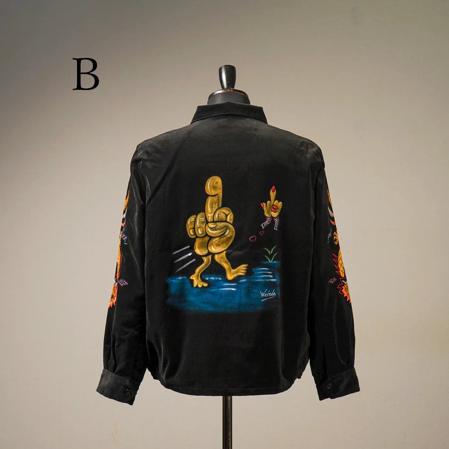 SOUVENIR - JACKET "VELVETEEN PAINTING"