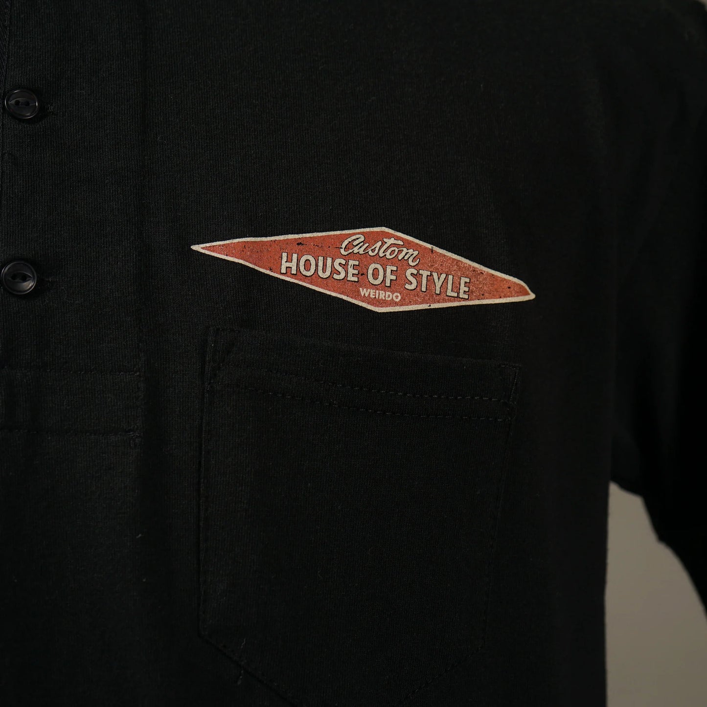 WEIRDOS KUSTOM - S/S HENRY T-SHIRTS