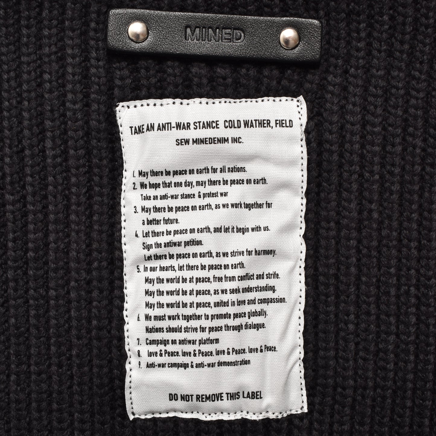 Heavyweight Trucker Knit Blouson