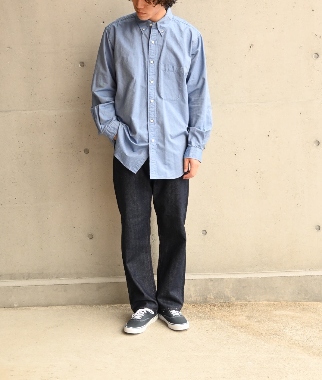 Unlikely Button Down Shirts BLUE