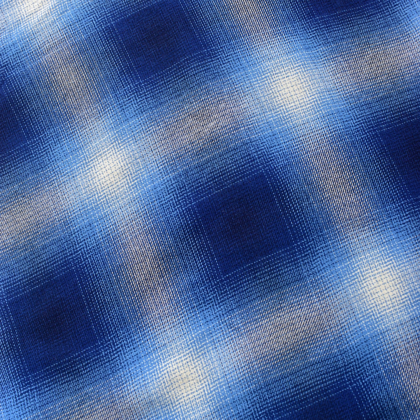R.Flannel Ombre Open Collar SH