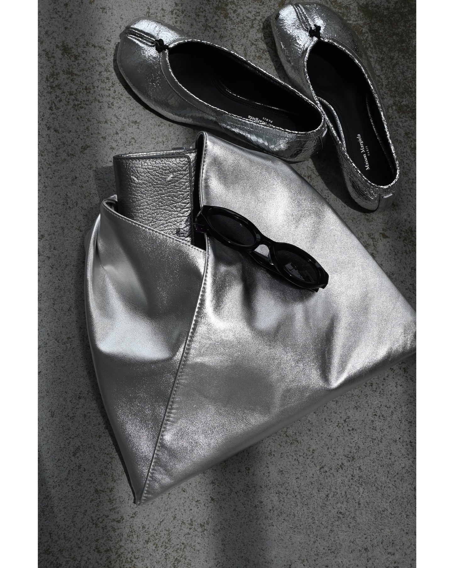 × BLANC OVAL TELEVISION-CUT SUNGLASSES