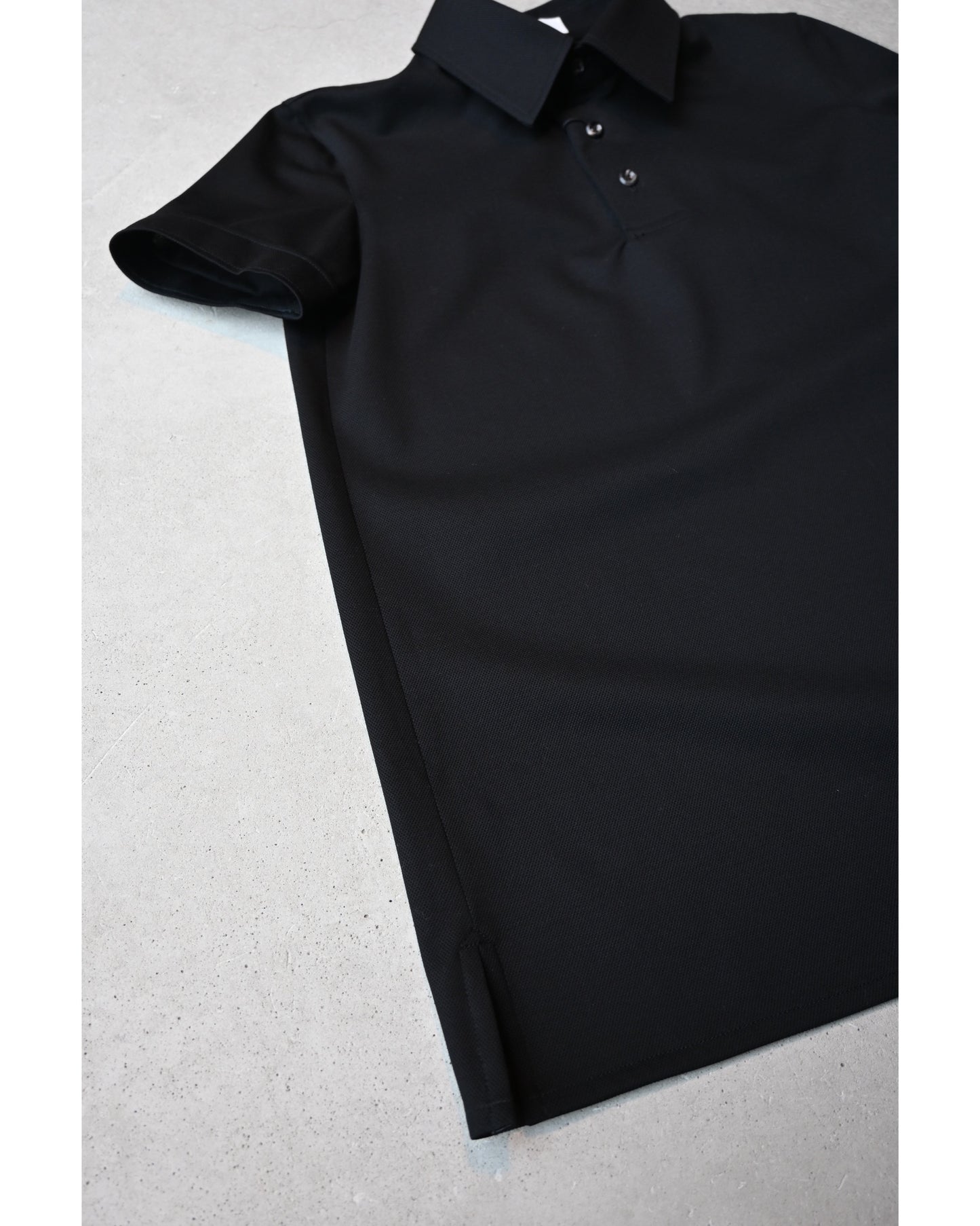 RERACS REGULAR COLLAR POLO DRESS BLOUSE