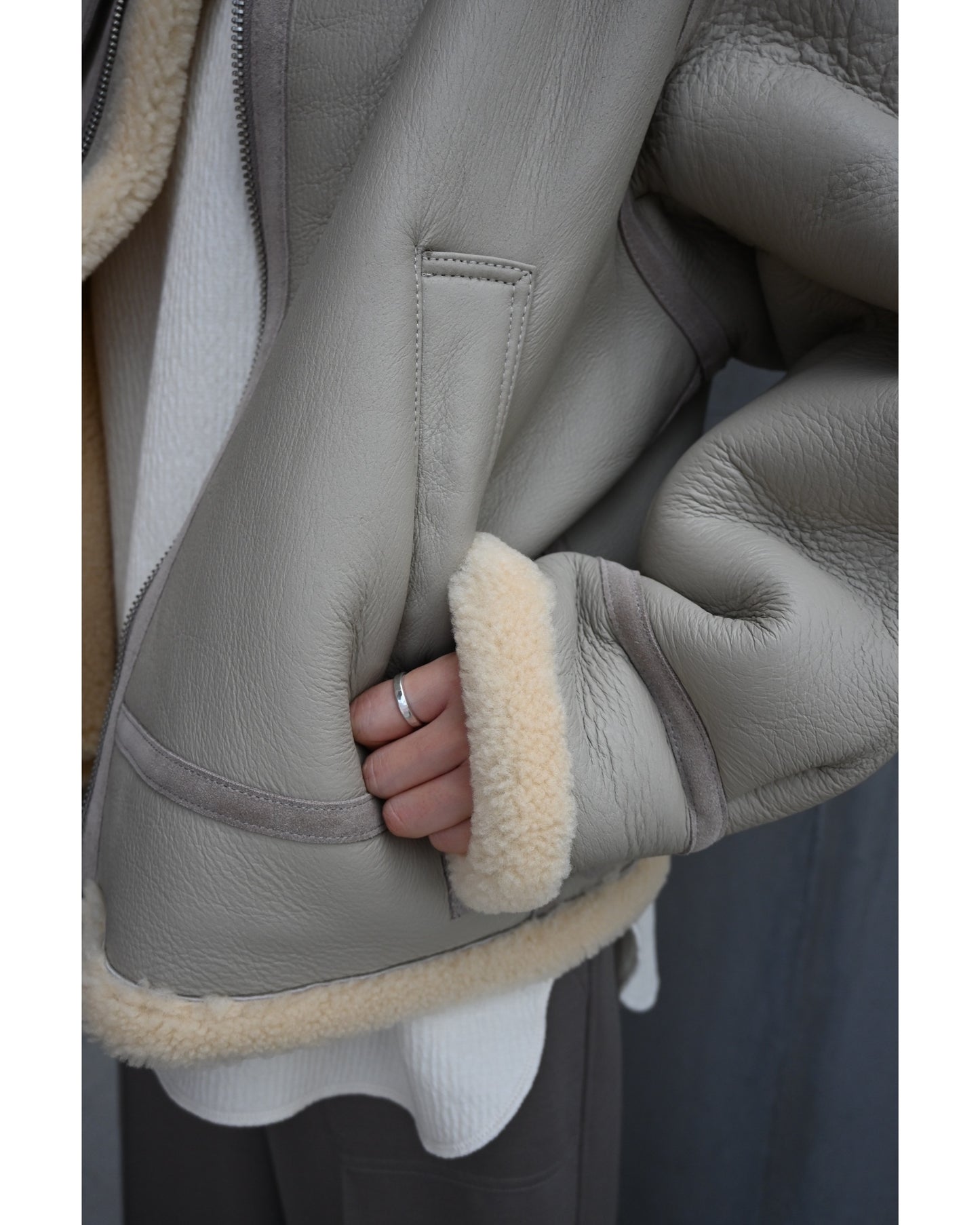 Sheep Mouton B-3 Flight Jacket