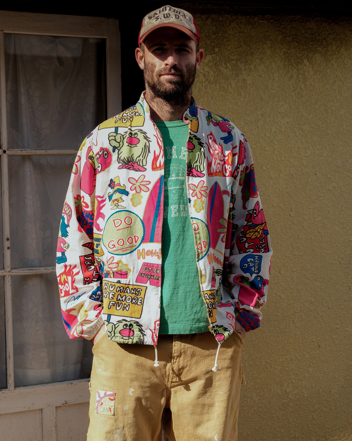 Monster Pattern Jacket