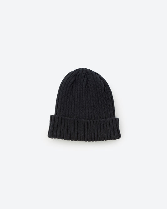 COTTON WATCH CAP BLACK