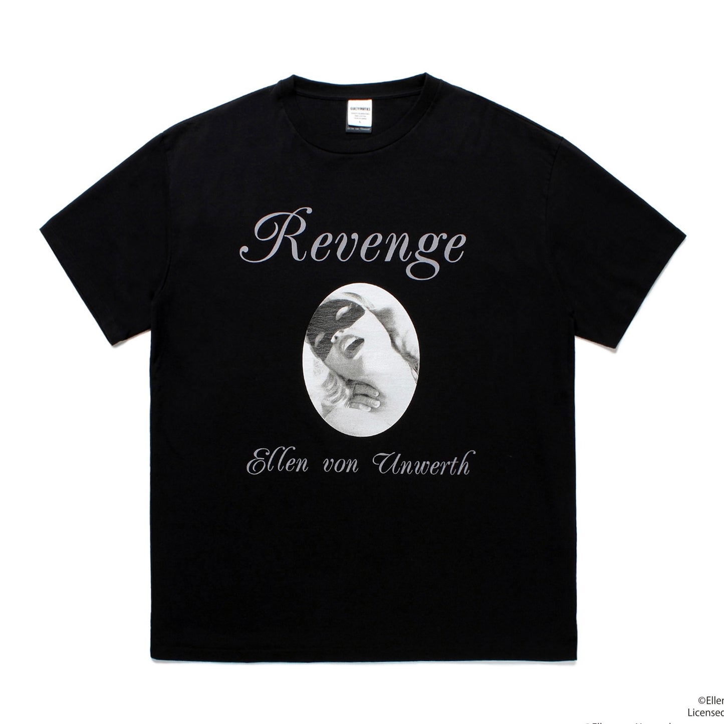 ELLEN VON UNWERTH / WASHED HEAVY WEIGHT CREW NECK T-SHIRT ( TYPE-1 )