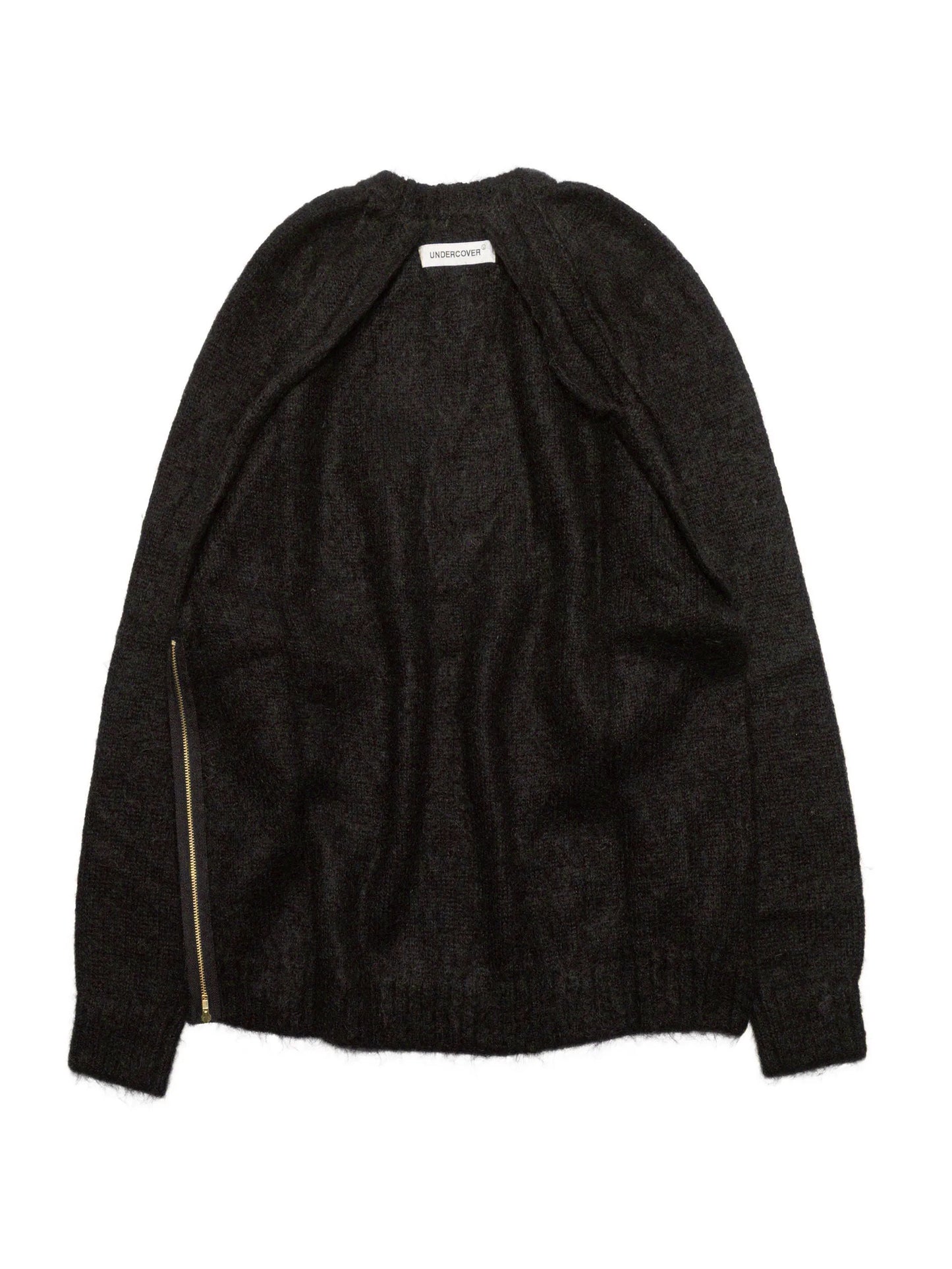 SEEM OUT RAGLAN MOHAIR CREW KNIT