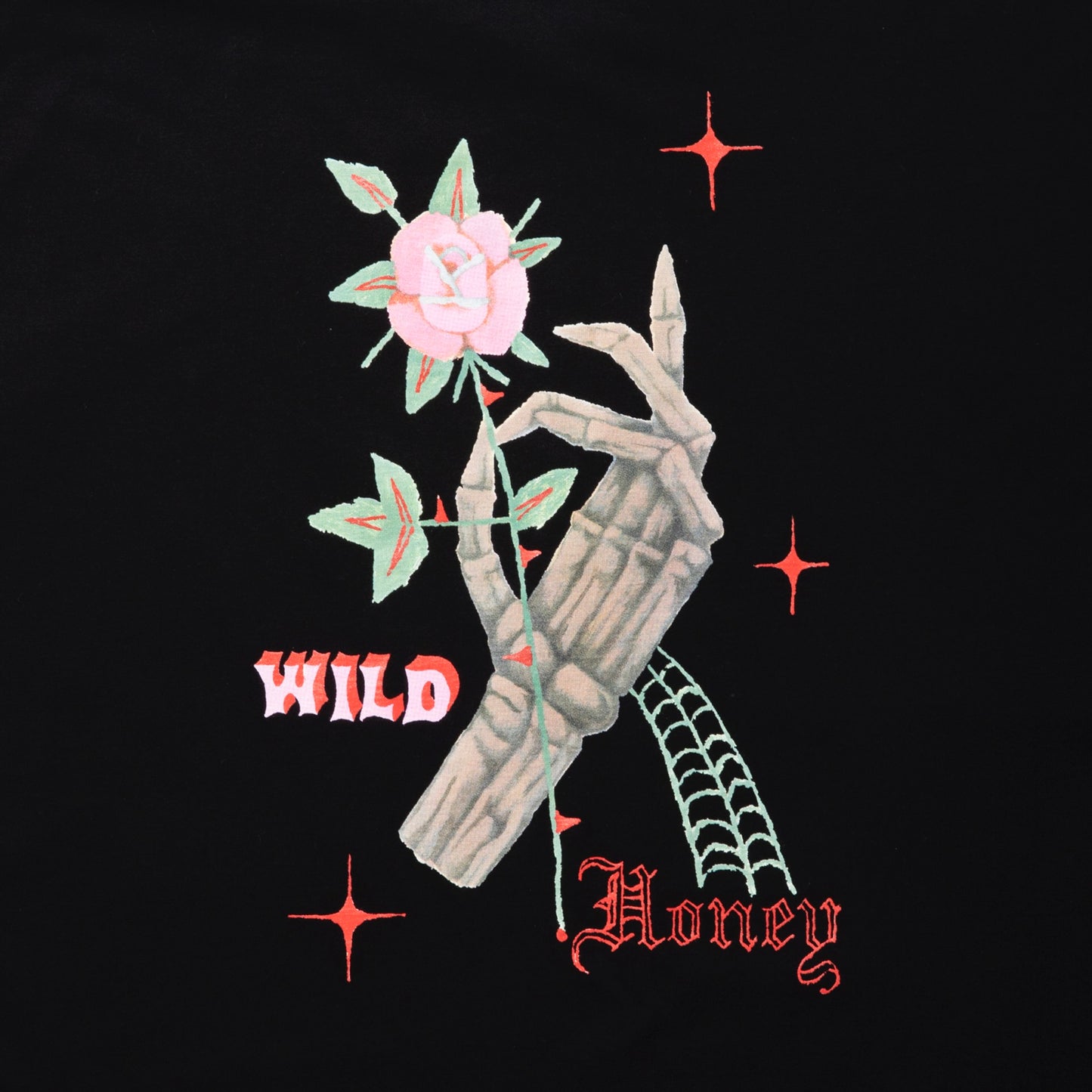 Print S/S Tee (Wild Honey)