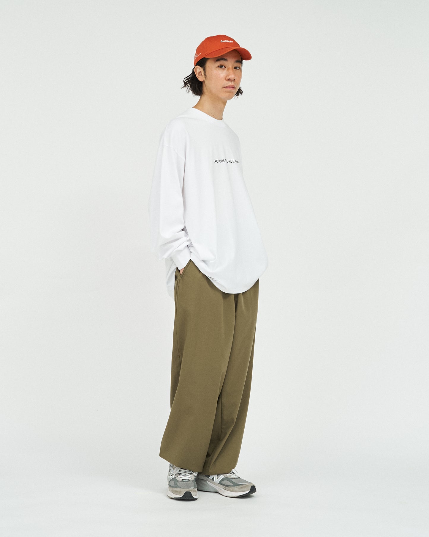 Actual Source × FreshService CORPORATE L/S TEE “BOOK STACK"