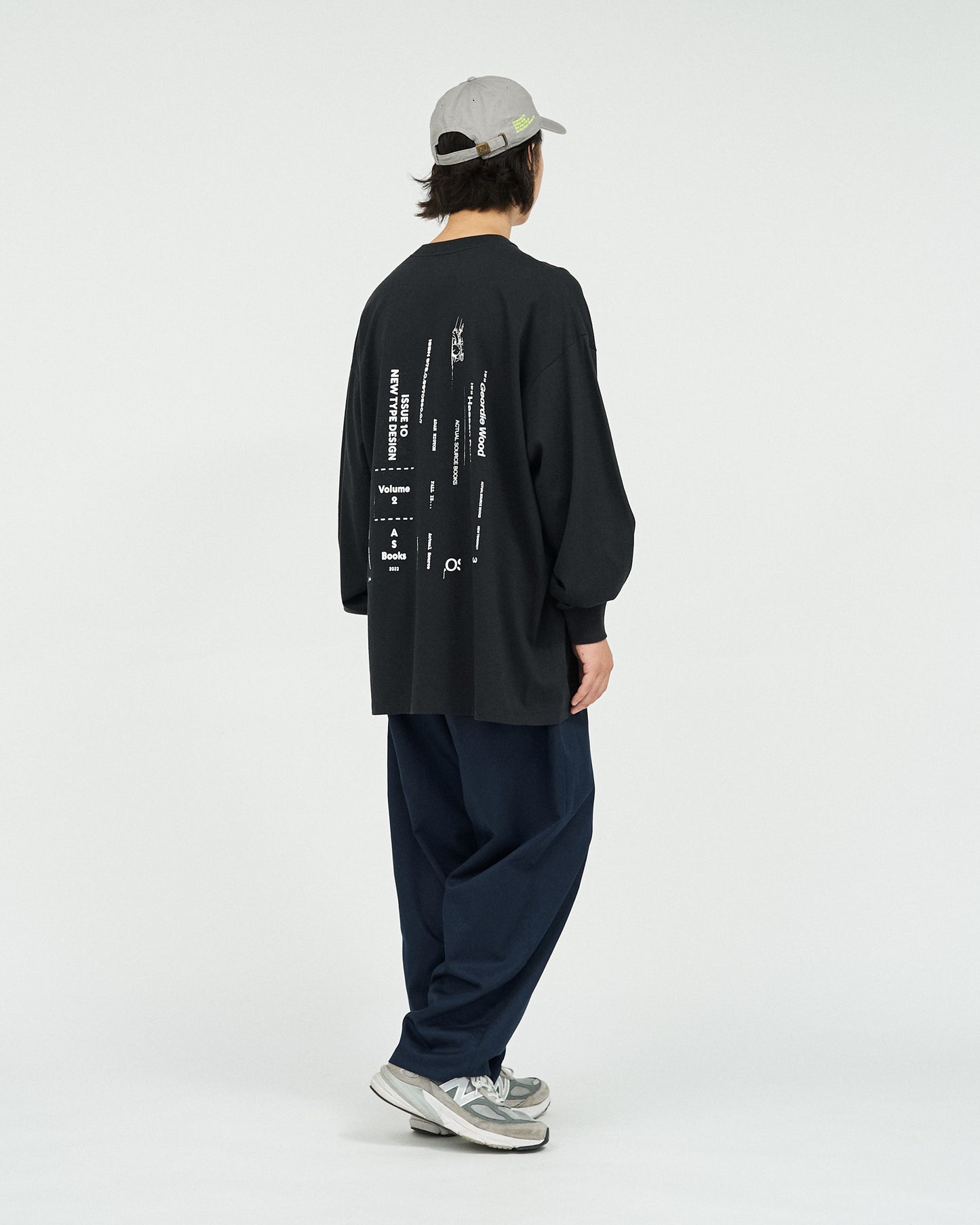 Actual Source × FreshService CORPORATE L/S TEE “BOOK STACK"