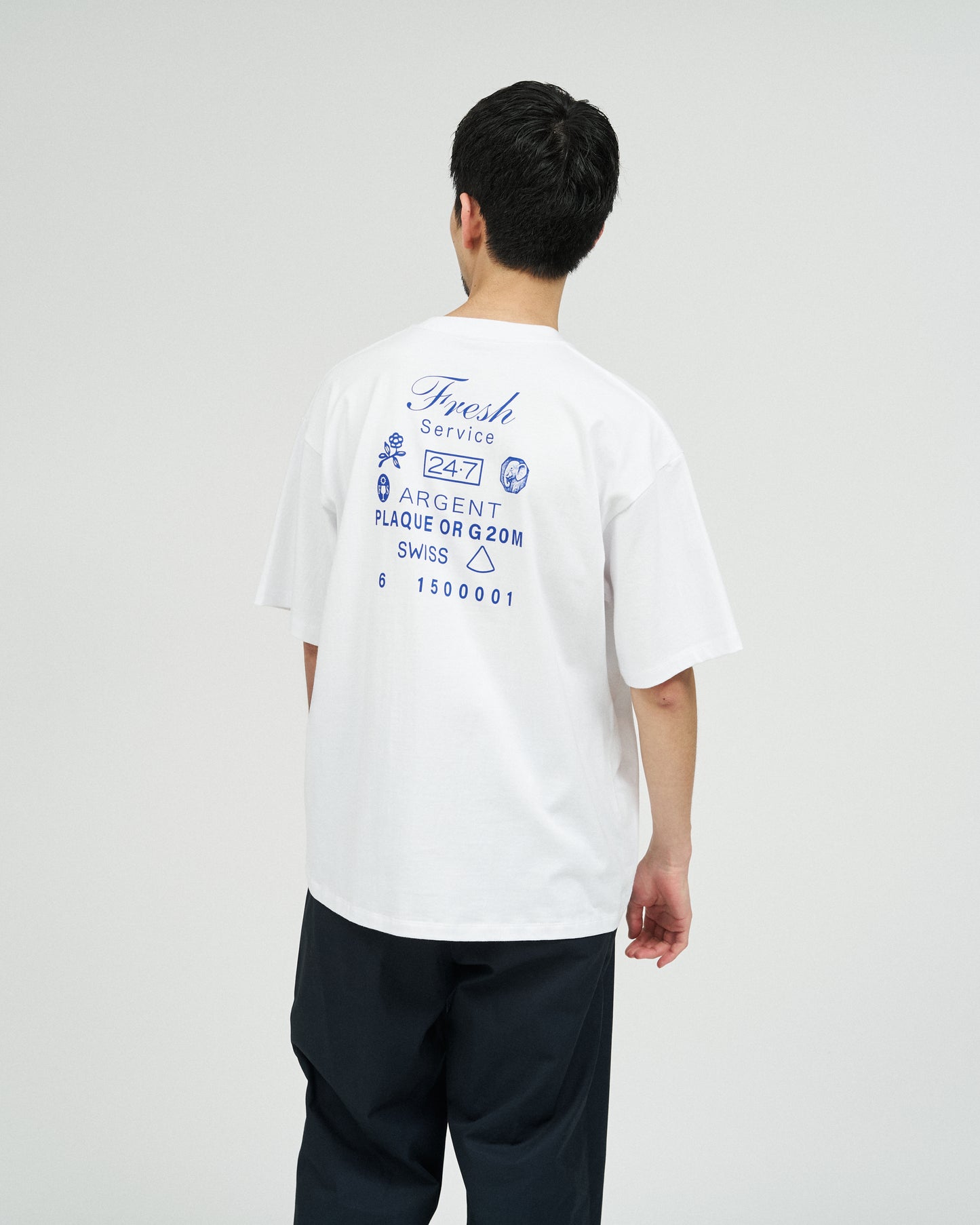 CORPORATE PRINTED S/S TEE “TIMEPIECE”