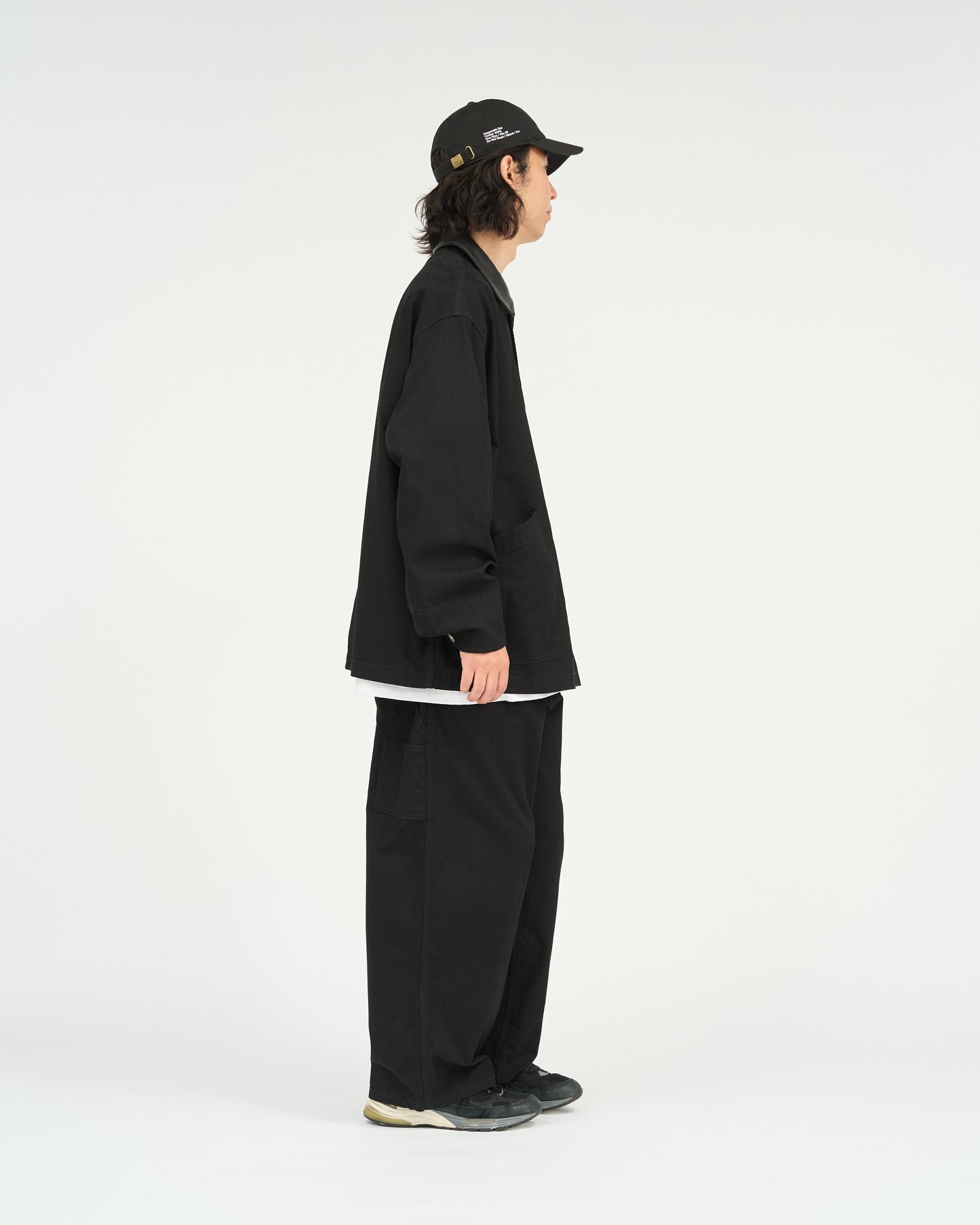 COTTON CANVAS PAINTER PANTS