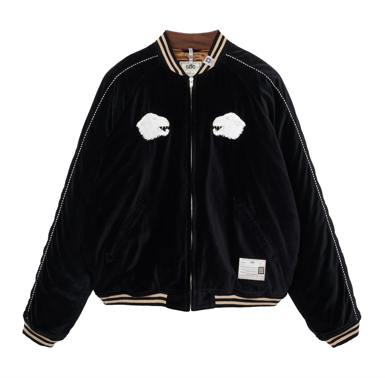 MIHARA YASUHIRO×GDC Collabo】Satin Blouson – TIME AFTER TIME MIHARA YASUHIRO×GDC Collabo】Satin Blouson – TIME AFTER TIME