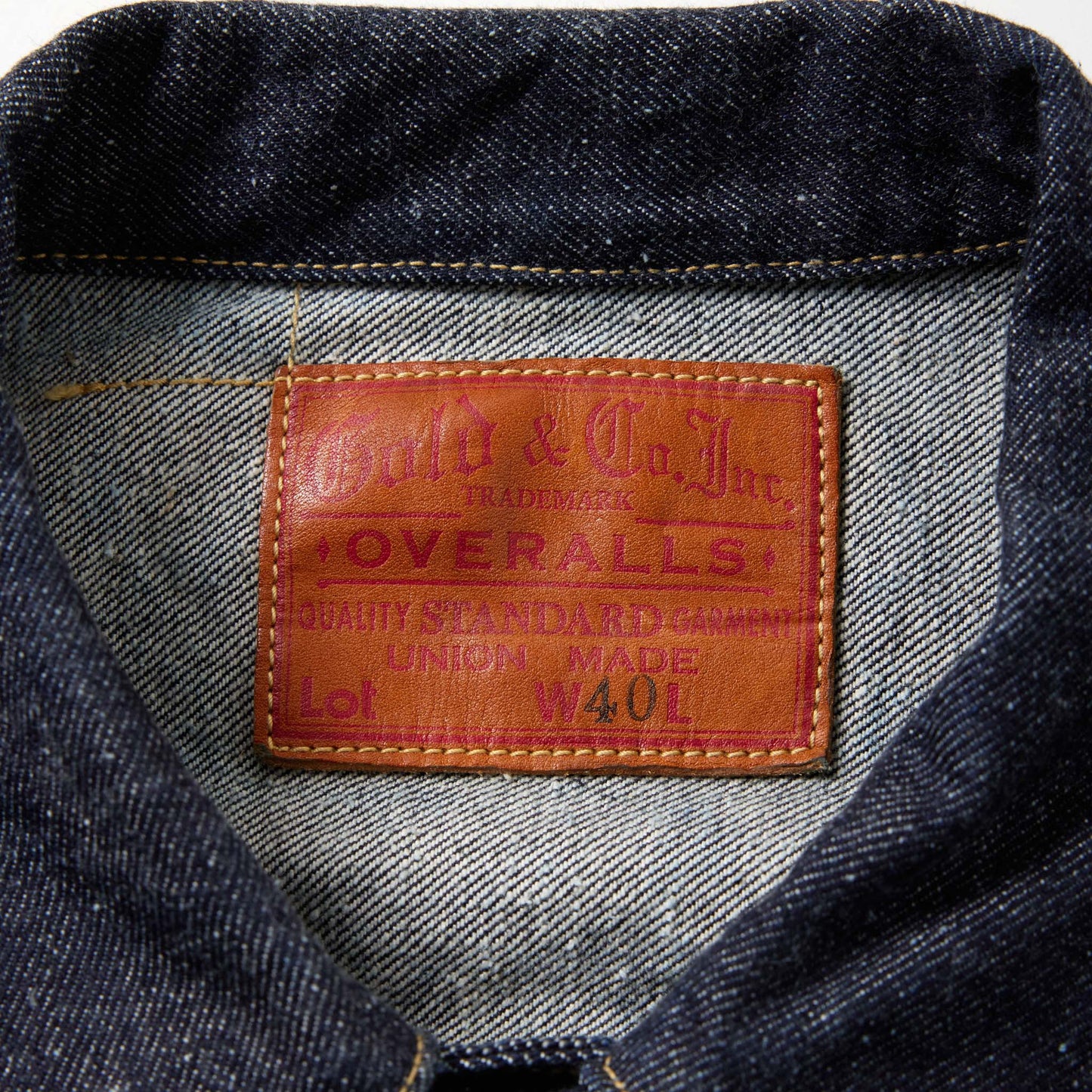 RECYCLED WASTE SUVIN COTTON YARN 14oz. DENIM JACKET 15674