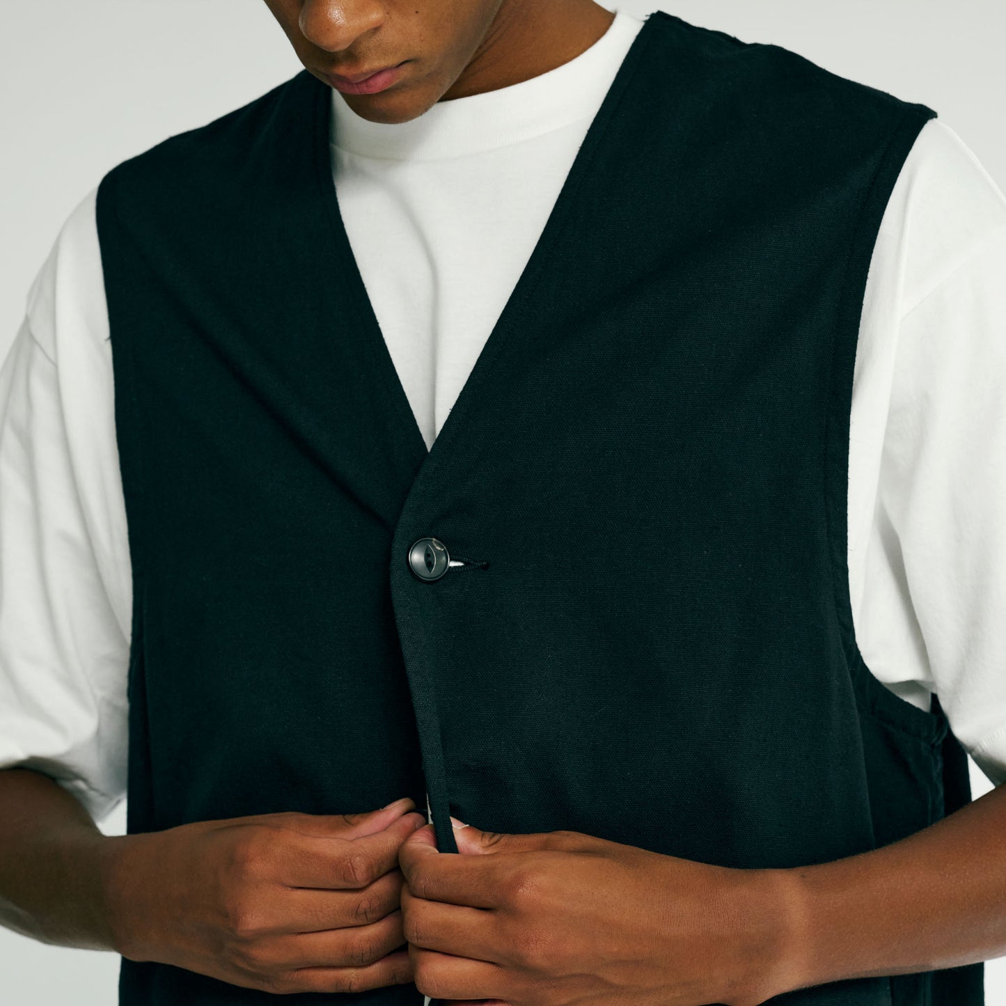 COTTON/SILK DUCK WORK VEST 15677