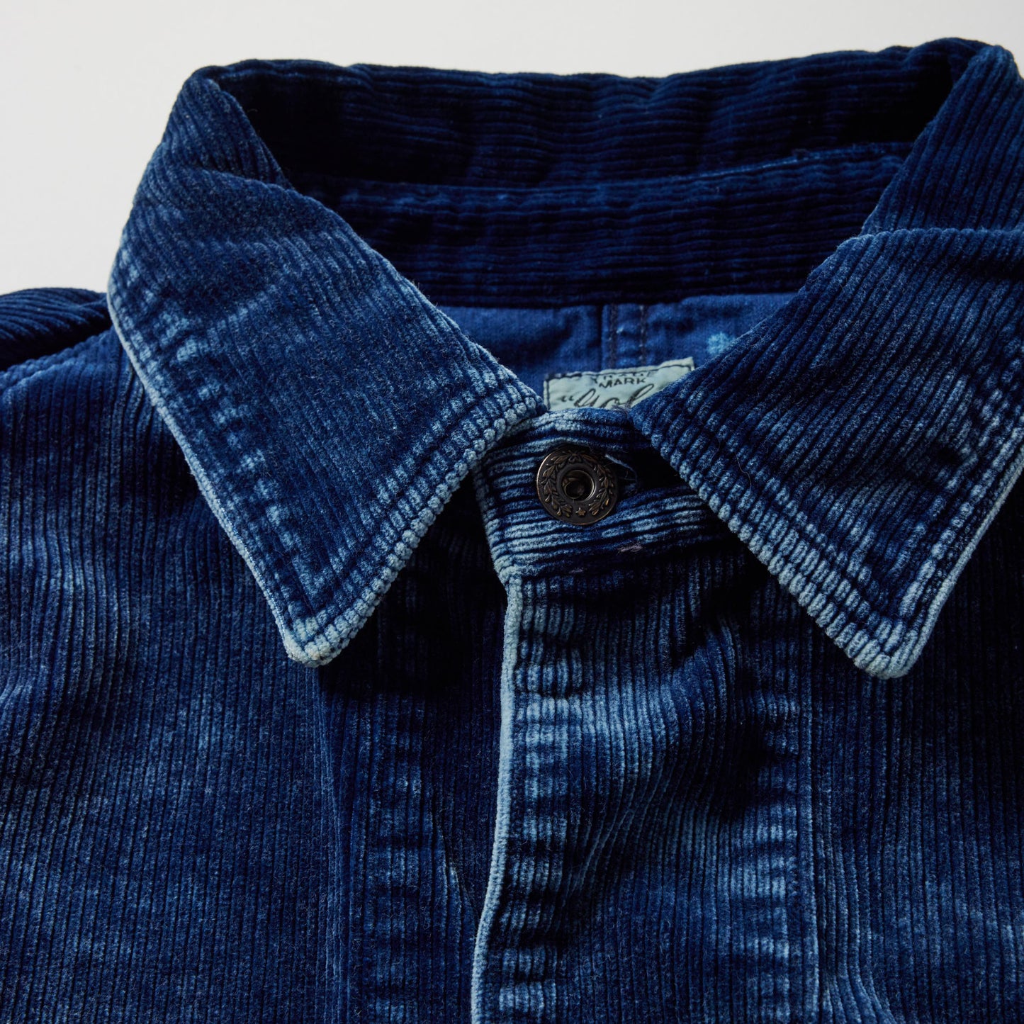 9W INDIGO CORDUROY WORK COAT 15739