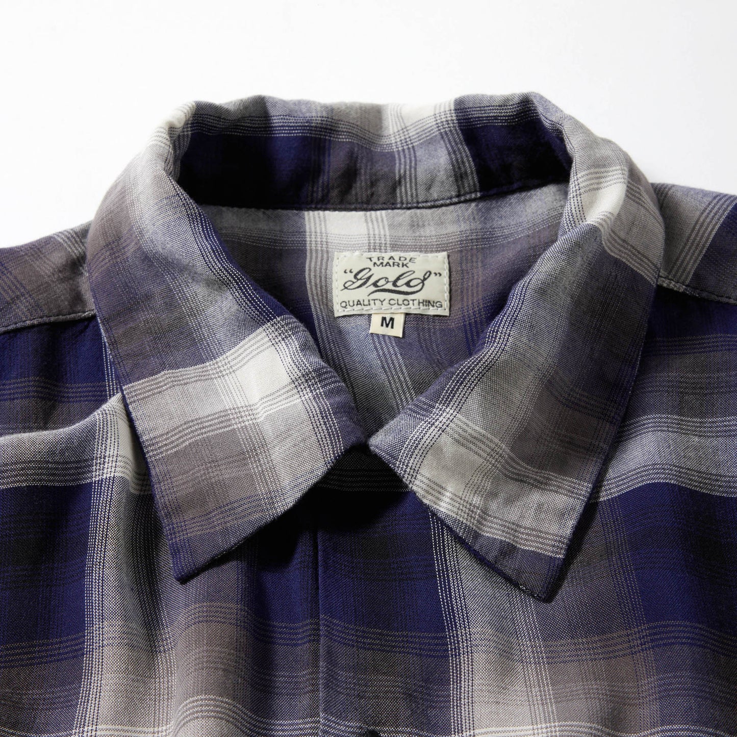 RAYON CHECK L/S OPEN SHIRT 29344
