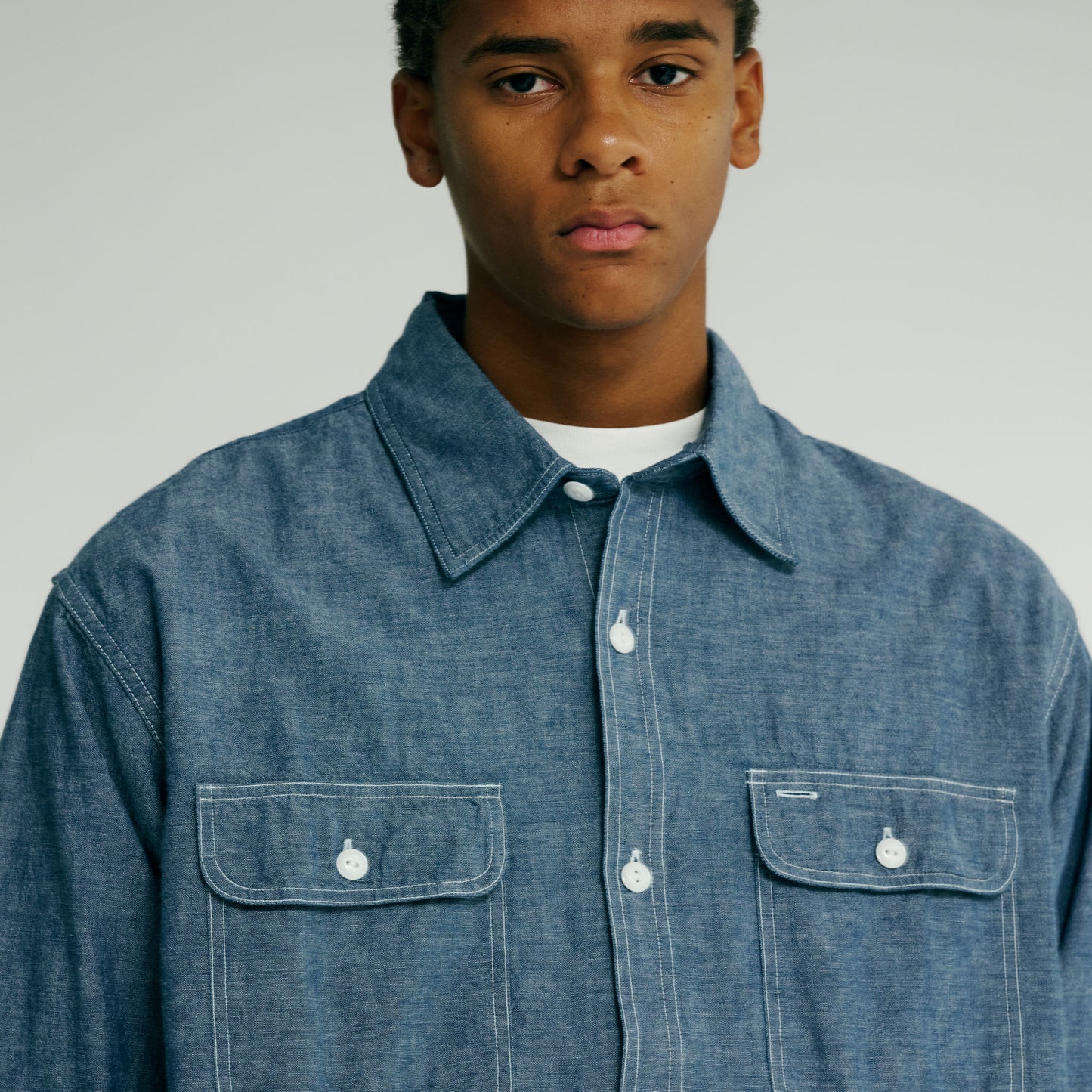 CHAMBRAY WORK SHIRT 29437