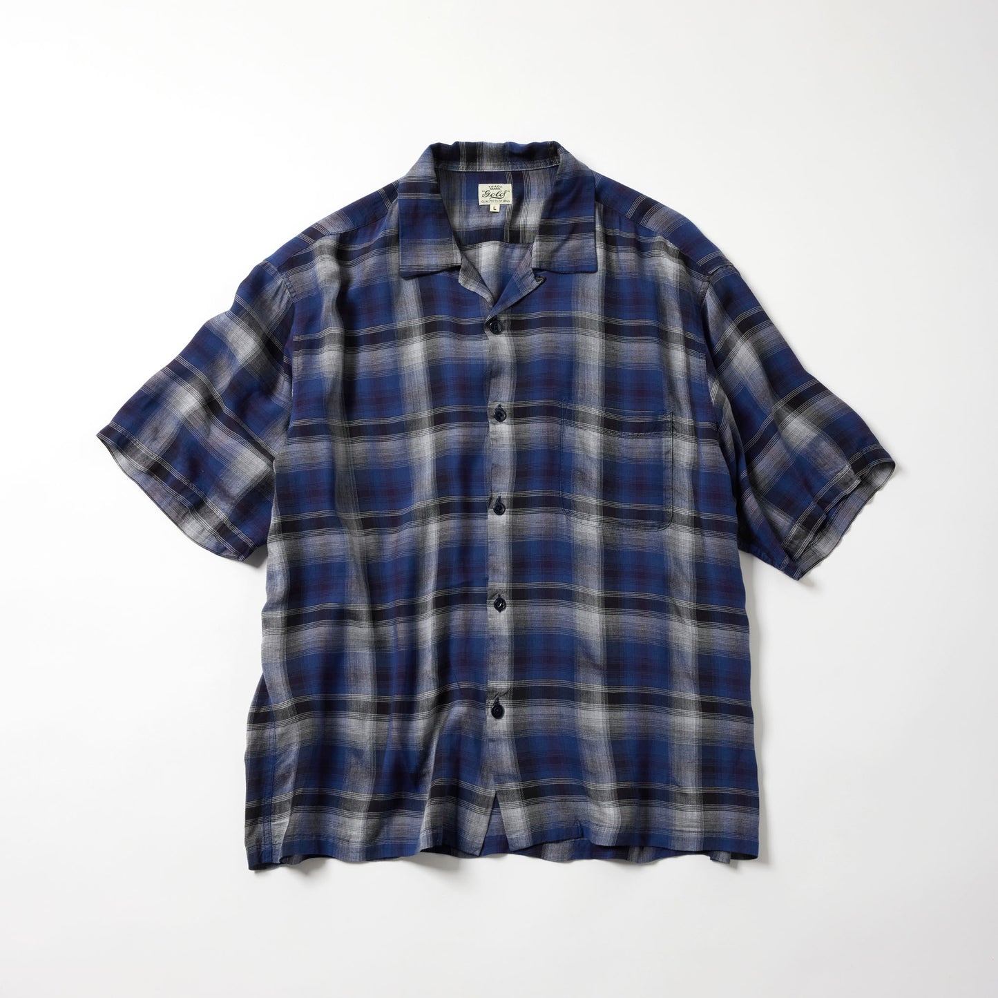 RAYYON CHECK S/S SHIRT 39436