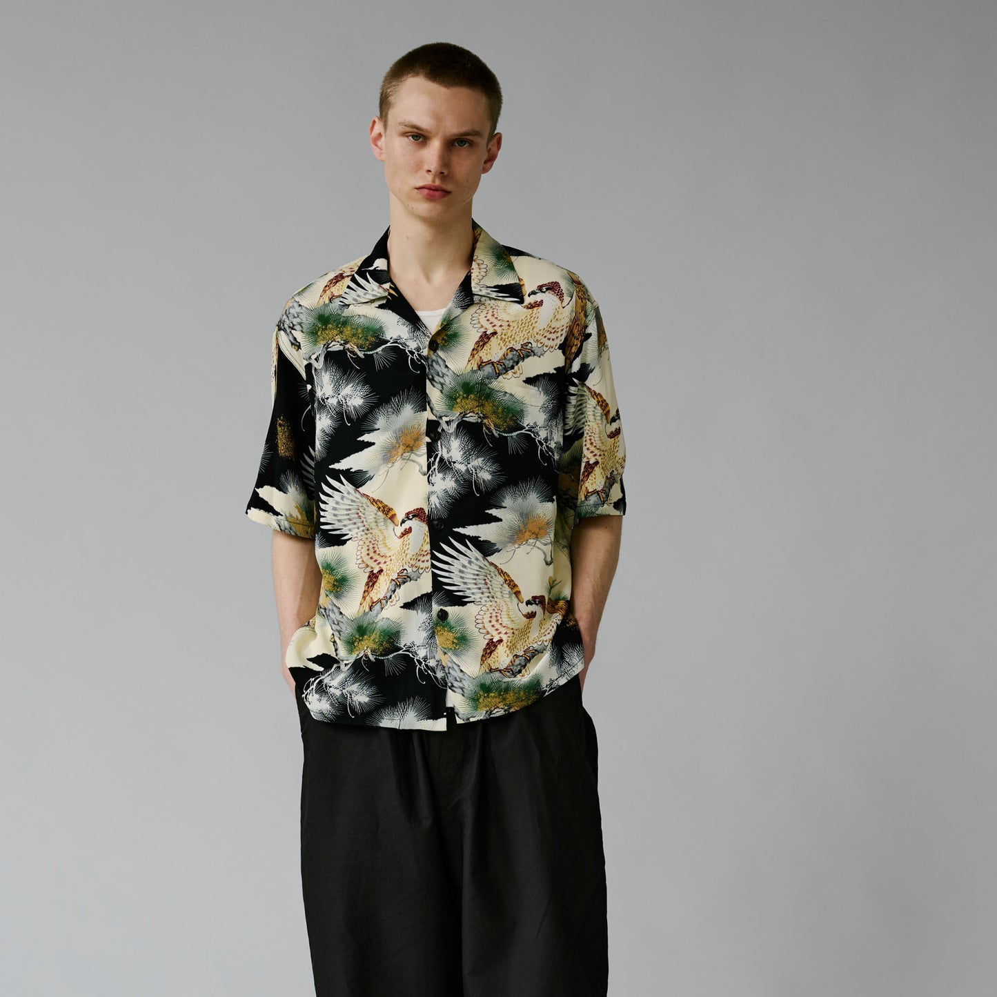 ALOHA SHIRT “KING OF THE SKY” 39545
