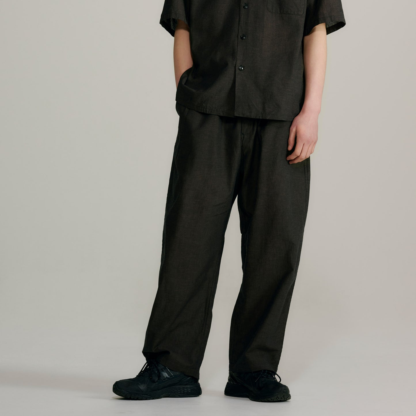 VAT DYE CHAMBRAY EASY PANTS 42686