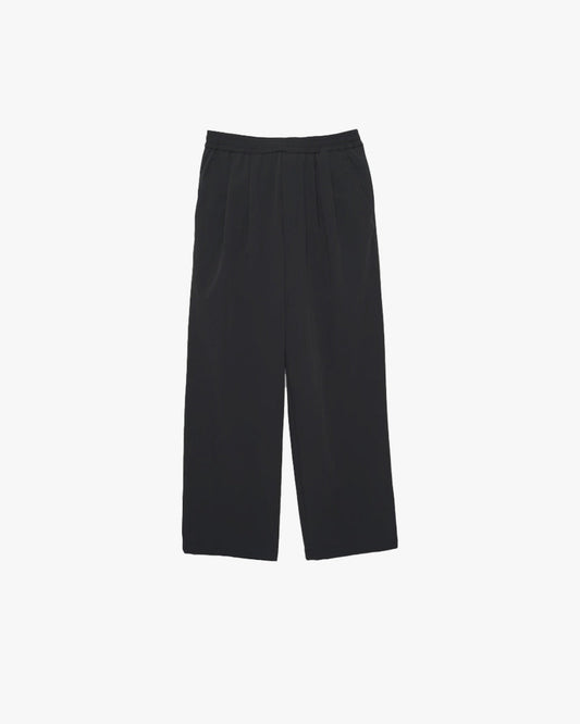 PERTEX Equilibrium Two Tuck Wide Pants BLACK