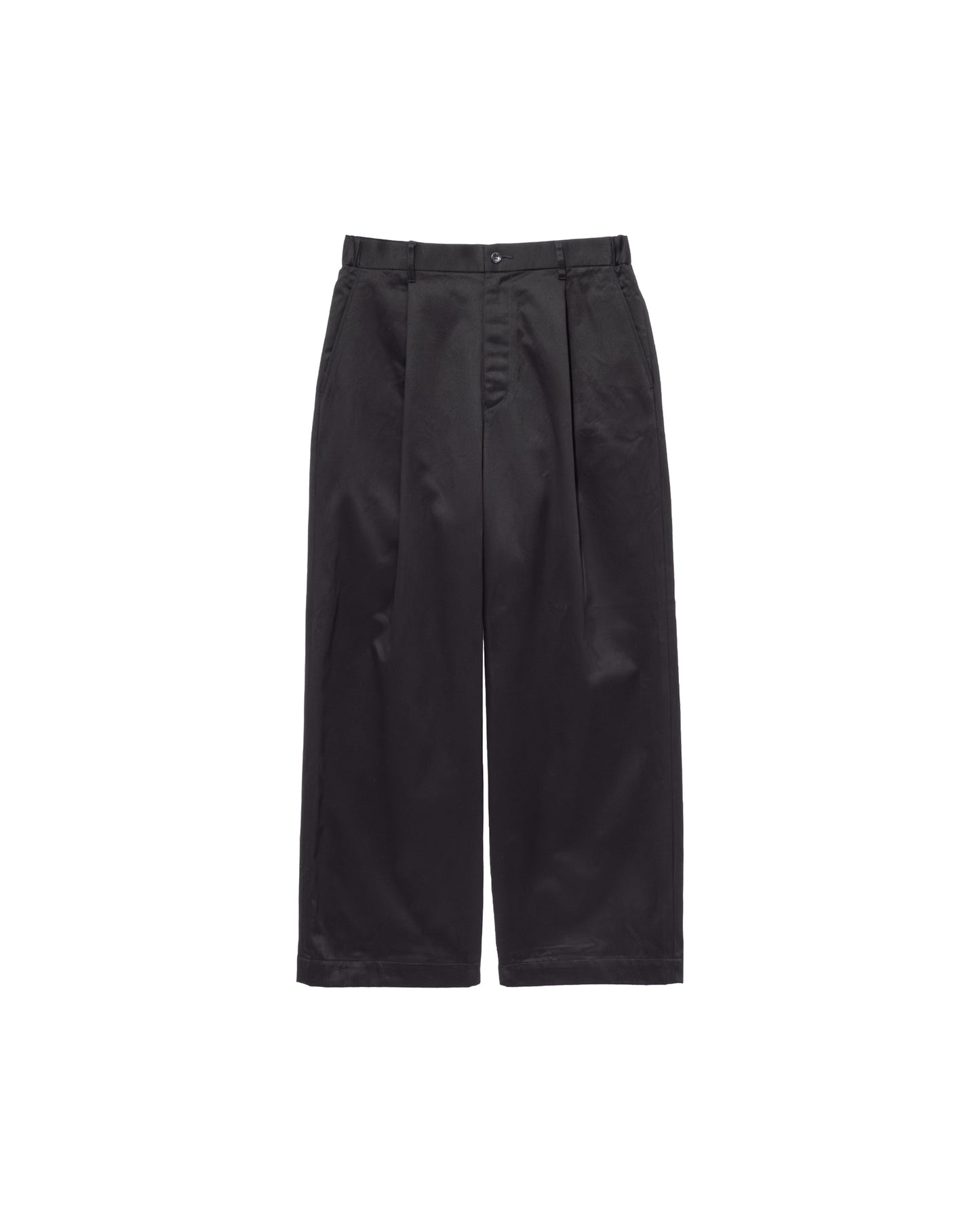 Westpoint Chino Wide Straight Trousers BLACK